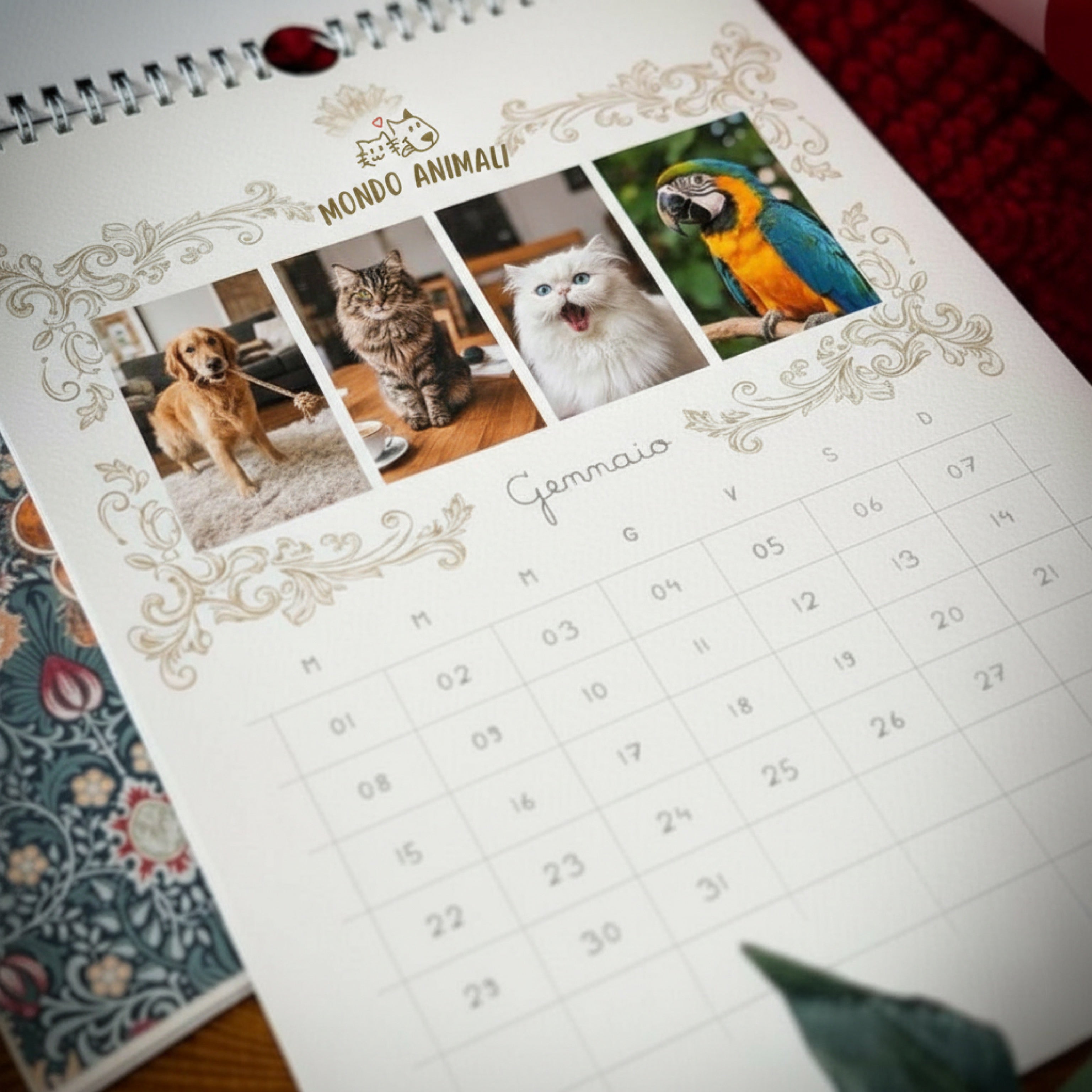 Calendario Mondo Animali Lovers 2026
