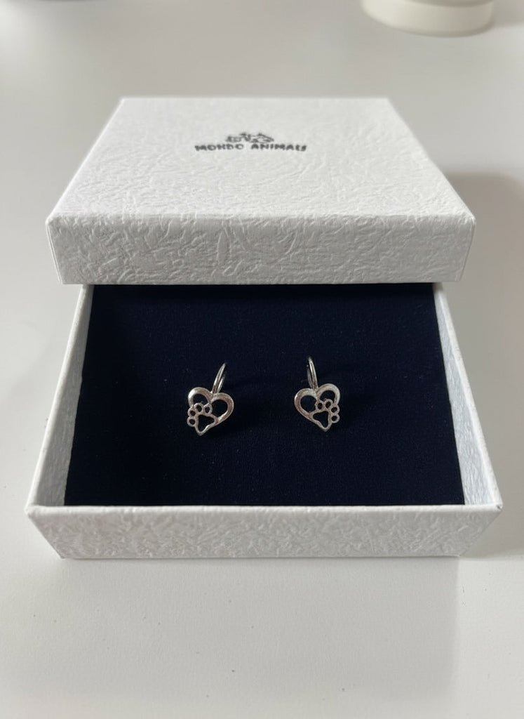 Orecchini Cuore Zampa Elegance